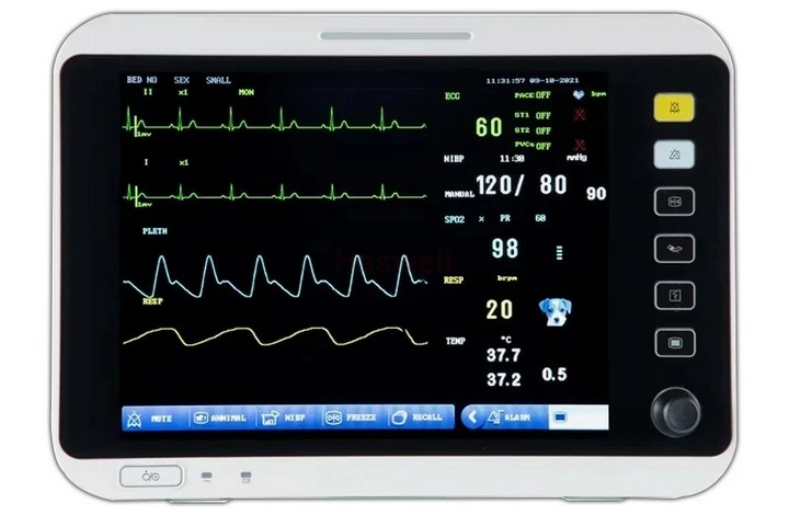 novo monitor veterinário de sinais vitais VM121 - da China Haswell para venda 1